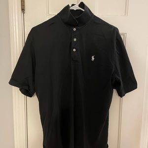 Polo Golf, size medium, black, New Albany CC logo